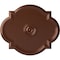 Ekena Millwork Waltz Ceiling Medallion (Fits Canopies up to 5 1/4"), 24"W x 20 1/2"H x 1 1/8"P, Copper Penny CM24WACPS - alternate 1